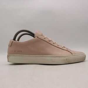 Common Projects Achilles Low Women's EU 40 Pink Leather Minimalist Casual Italy
